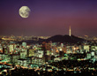 Seoul at night